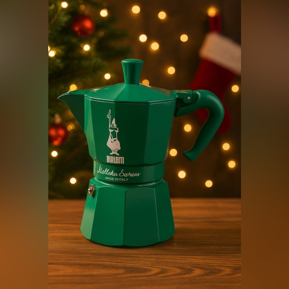 Starbucks Other - 2025 New Starbucks x Bialetti Italy Green Moka Coffee 6 Cup 280ml 9.1oz